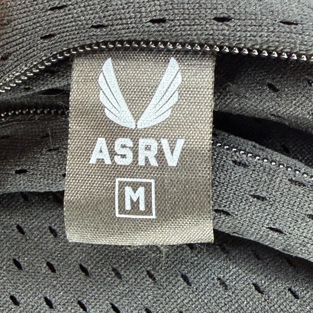 ASRV Shorts Mens M DSG-0988 Black Mesh Athletic Training Gym EUC